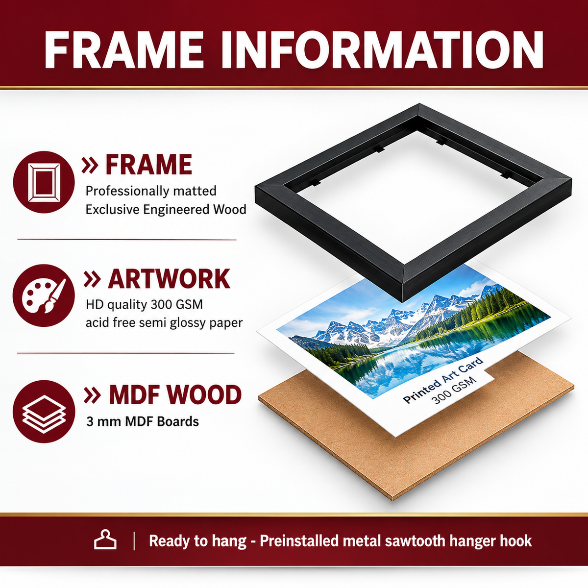 Big Dreams Require Bit Sacrifices | 08 X 12 Inch | Modern Black & White Frame